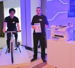 Epson Bike Printer Vienna launch 03-2014